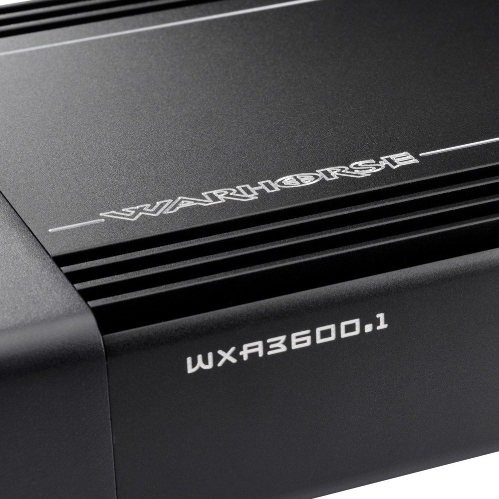 Kicker Warhorse WXA3600.1, kraftig monoblokkforsterker