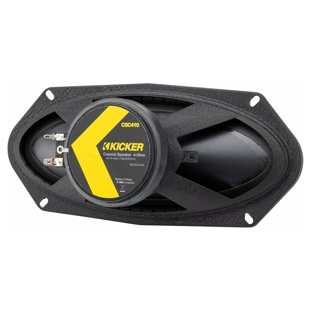 Kicker CS CSC4104, 4x10-tommers koaksialhøyttalere, par