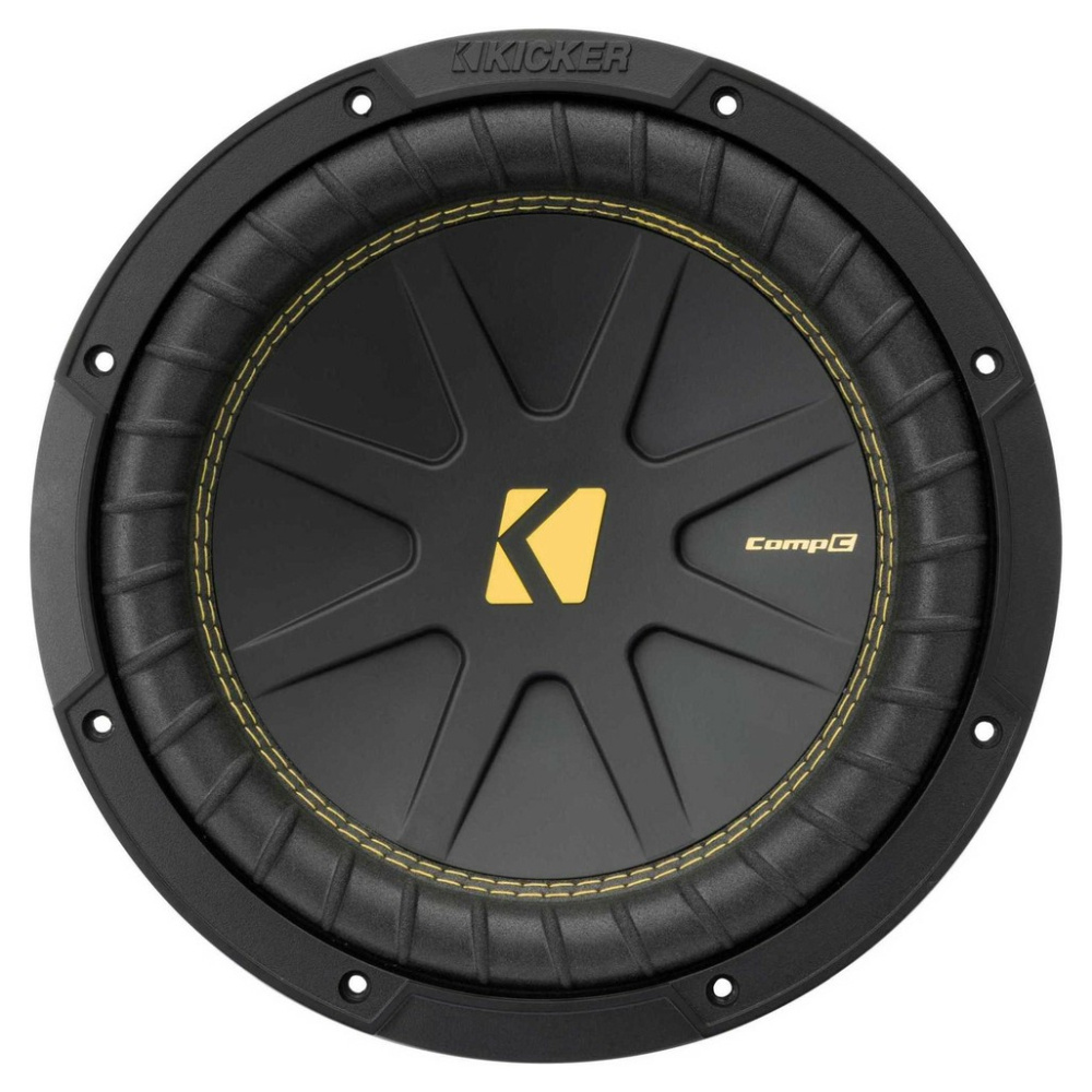 Kicker CompC CWCD104, 10-tommers basselement, 2x4 ohm