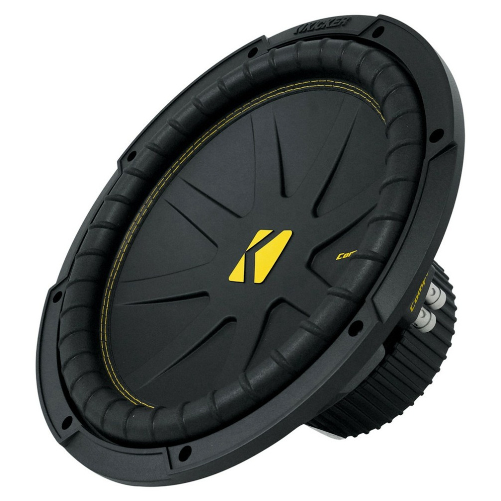 Kicker CompC CWCD124, 12-tommers basselement, 2x4 ohm