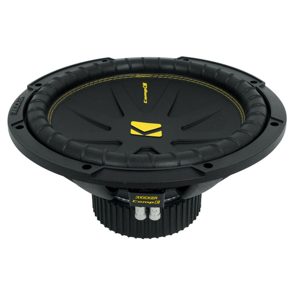 Kicker CompC CWCD124, 12-tommers basselement, 2x4 ohm