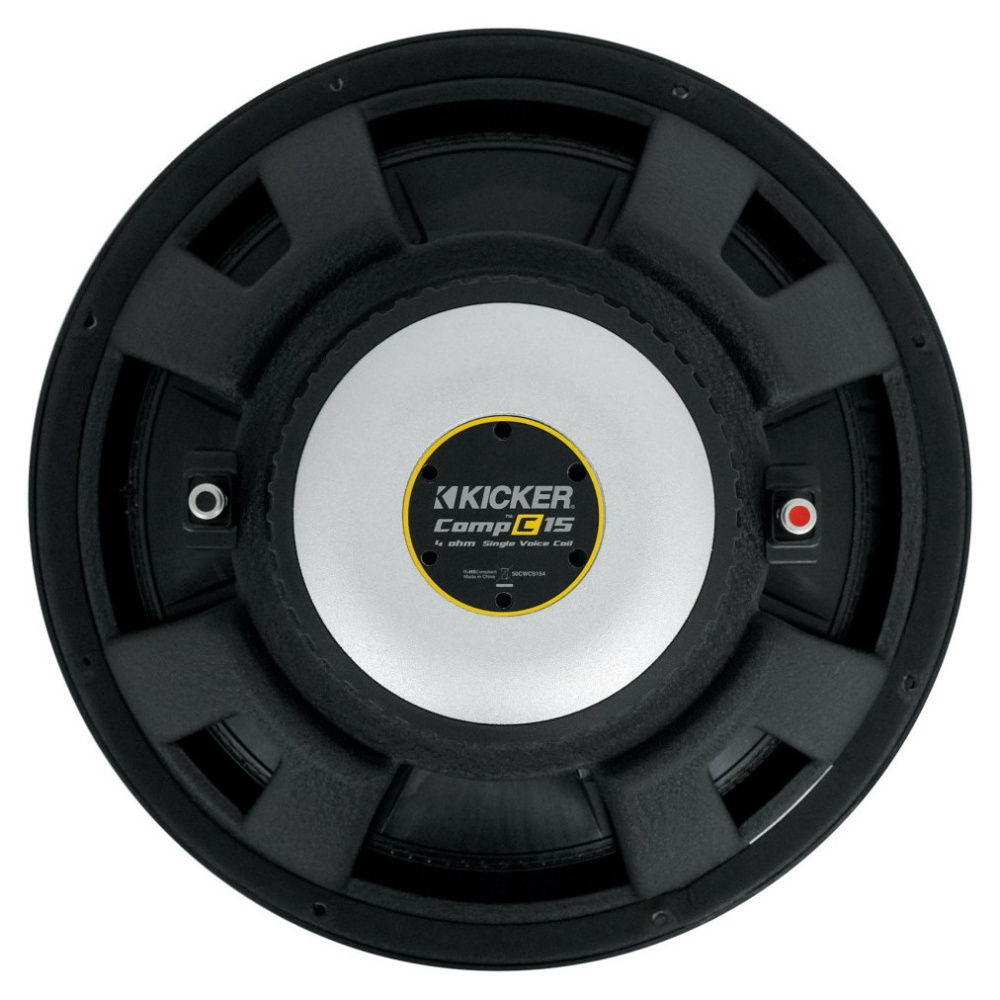 Kicker CompC CWCS154, 15-tommers basselement, 4 ohm