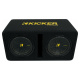 Kicker CompC DCWC102, bassreflekskasse med 2x10-tommers subwoofere, 2 ohm Kicker CompC DCWC102, bassreflekskasse med 2x10-tommers subwoofere, 2 ohm