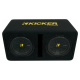 Kicker CompC DCWC102, portet 2x10-tommers basskasse, 2 ohm Kicker CompC DCWC102, portet 2x10-tommers basskasse, 2 ohm