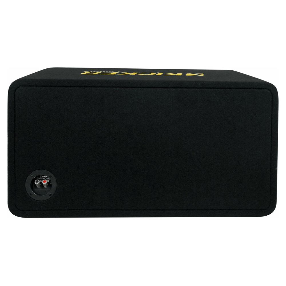 Kicker CompC DCWC102, bassreflekskasse med 2x10-tommers subwoofere, 2 ohm