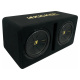 Kicker CompC DCWC122, portet 2x12-tommers basskasse, 2 ohm Kicker CompC DCWC122, portet 2x12-tommers basskasse, 2 ohm