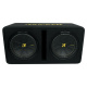 Kicker CompC DCWC122, portet basskasse 2x12 tommer, 2 ohm Kicker CompC DCWC122, portet basskasse 2x12 tommer, 2 ohm