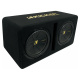 Kicker CompC DCWC122, portet basskasse 2x12 tommer, 2 ohm Kicker CompC DCWC122, portet basskasse 2x12 tommer, 2 ohm