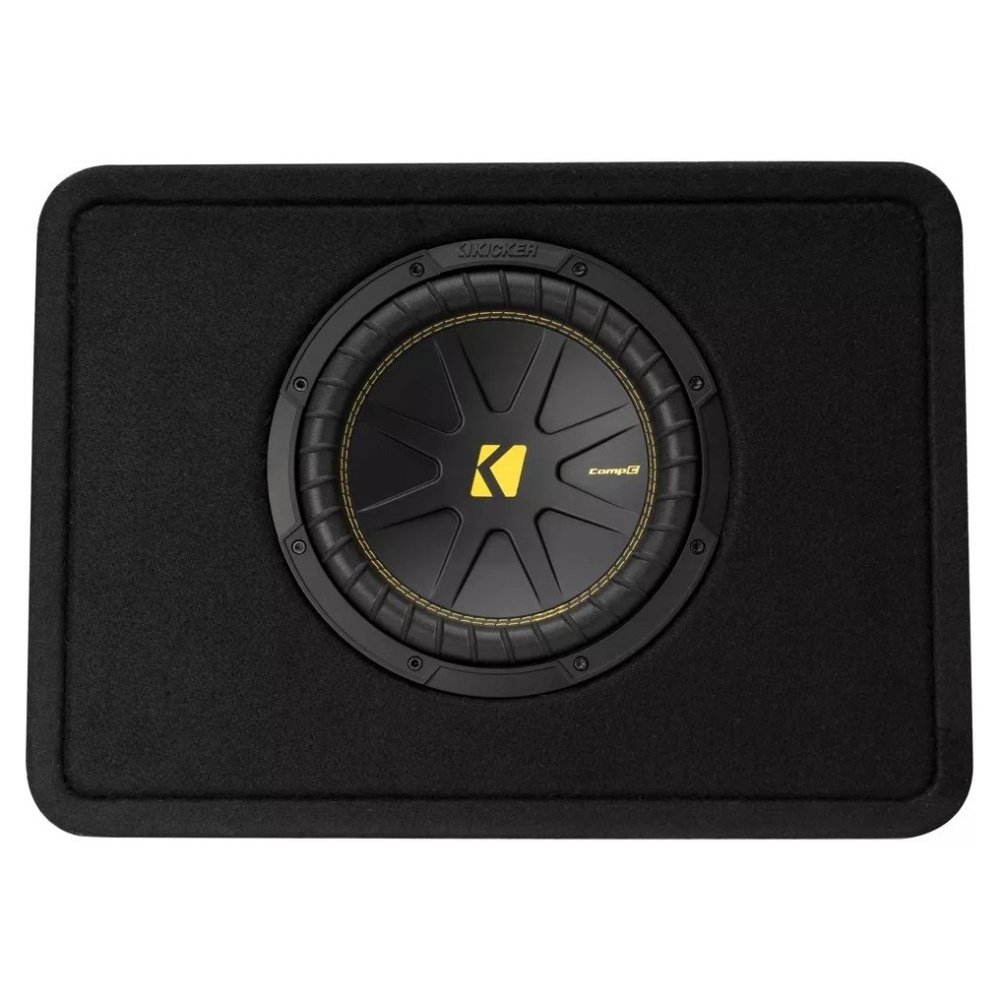 Kicker CompC TCWC102, bassrefleks-subwooferkasse 1x10 tommer, 2 ohm