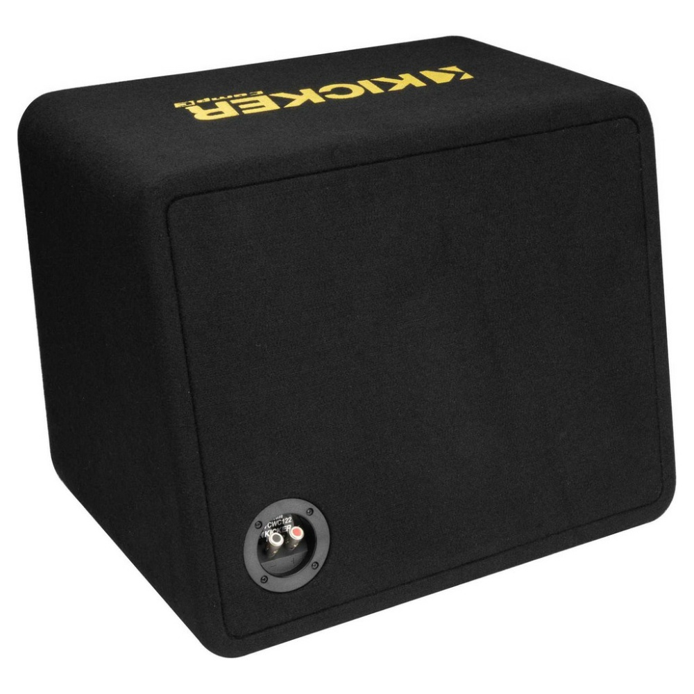 Kicker CompC VCWC122, bassrefleks-subwooferkasse 1x12 tommer, 2 ohm