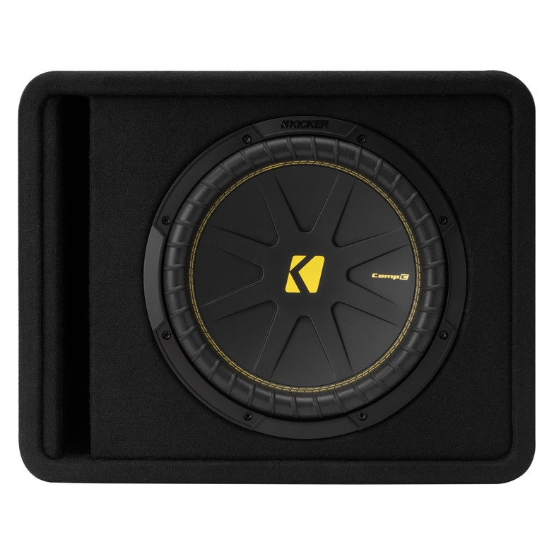 Kicker CompC VCWC124, bassrefleks-basskasse 1x12 tommer, 4 ohm