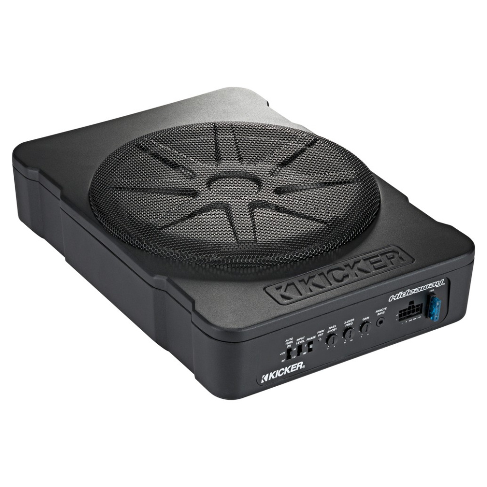 Kicker Hideaway HS10, aktiv 10-tommers basskasse