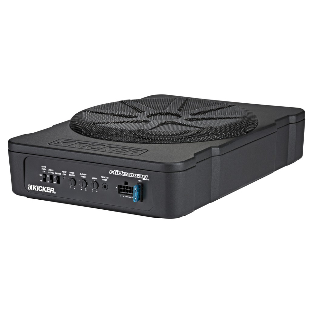 Kicker Hideaway HS10, aktiv 10-tommers basskasse