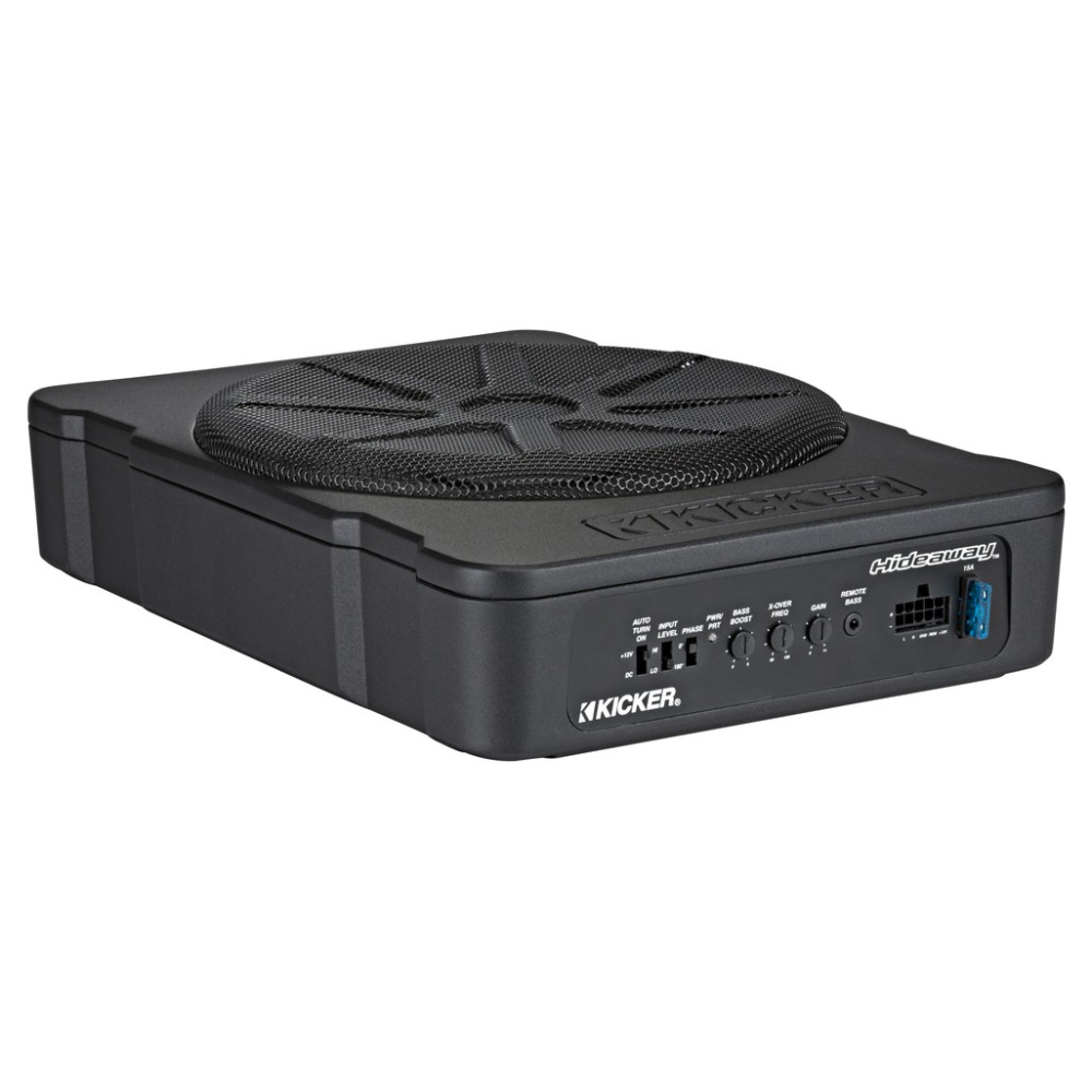 Kicker Hideaway HS10, aktiv 10-tommers basskasse