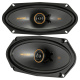 Kicker KSC41004, 4x10-tommers koaksialhøyttalere, par Kicker KSC41004, 4x10-tommers koaksialhøyttalere, par