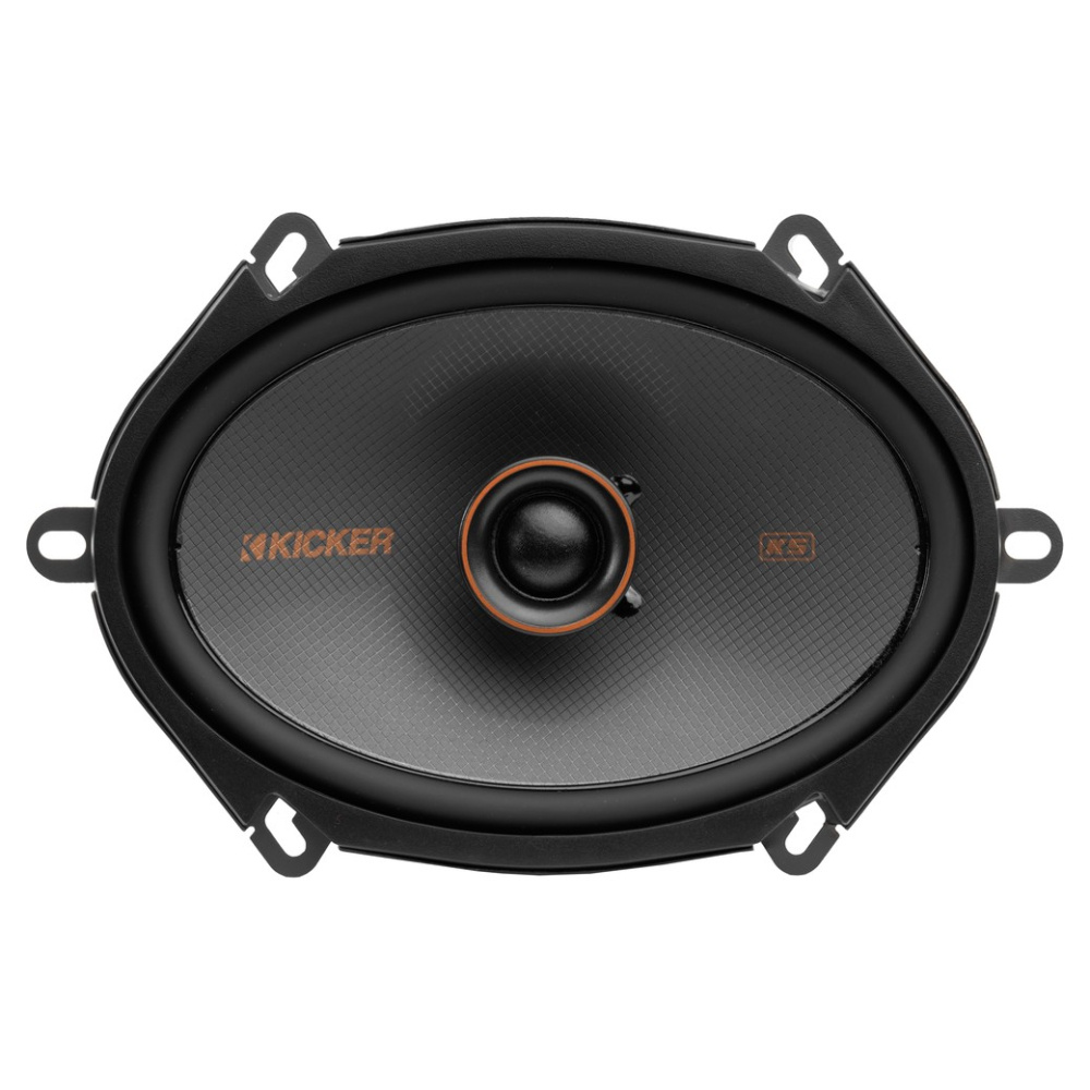Kicker KSC6804, 6x8-tommers koaksialhøyttalere, par