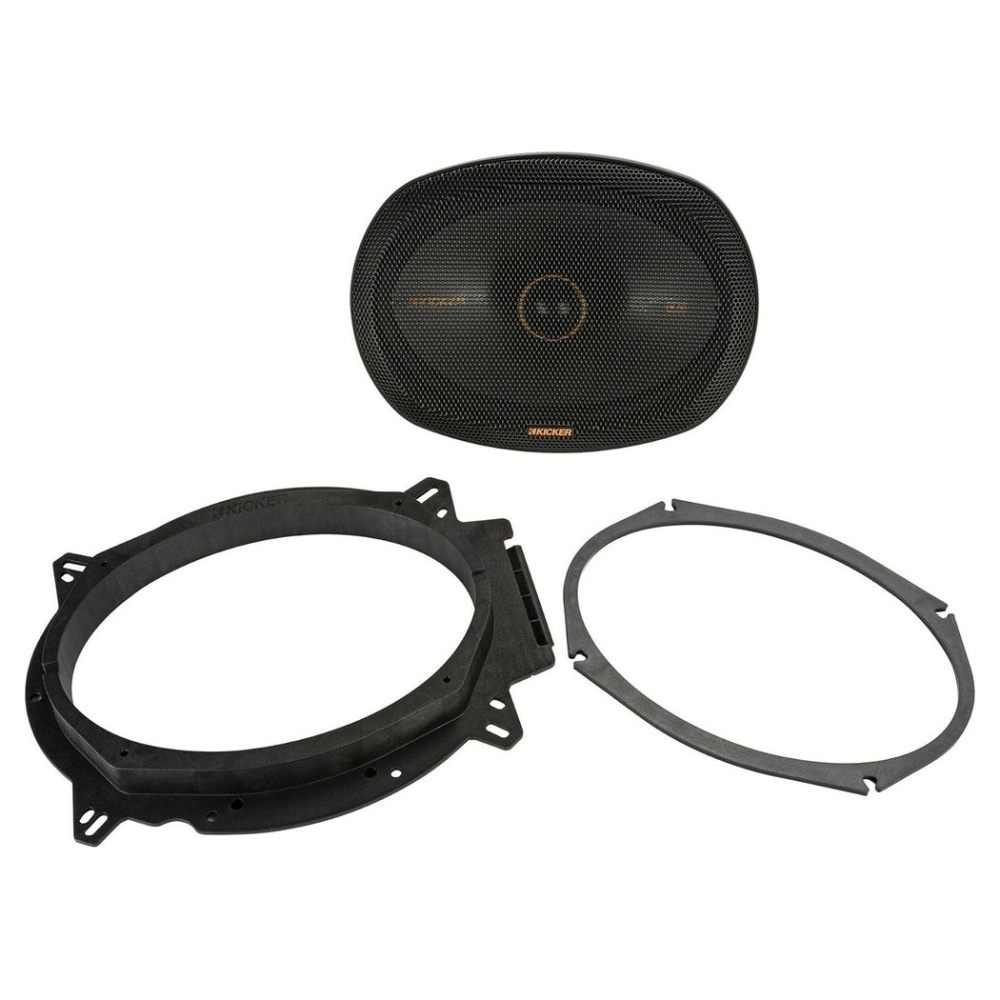 Kicker KSC6904, 6x9-tommers koaksialhøyttalere, par