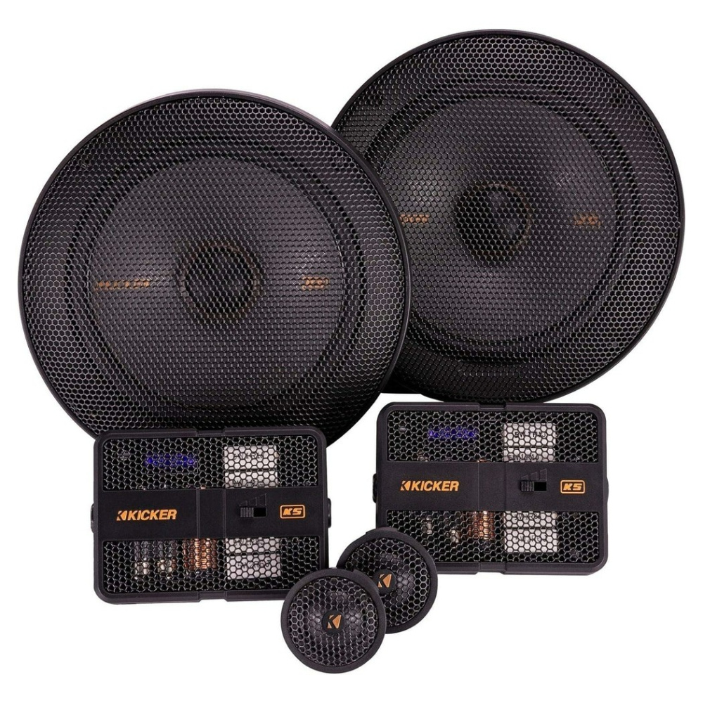 Kicker KSS6504, 6,5-tommers komponenthøyttalersett, par