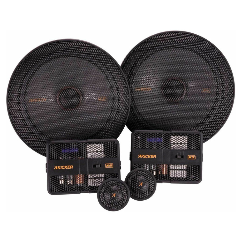 Kicker KSS6704, 6,75-tommers komponenthøyttalersett, par