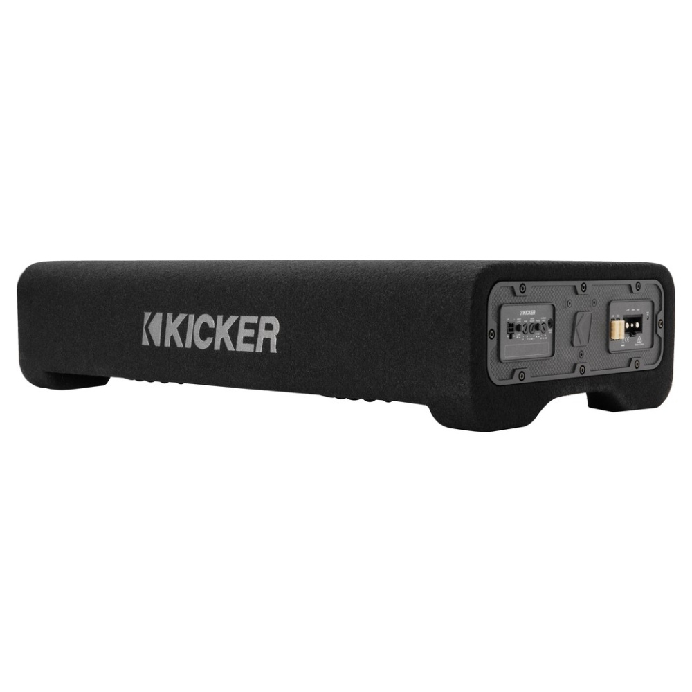 Kicker CompRT PTRTP12, 12-tommers nedovervendt aktiv subwooferkasse