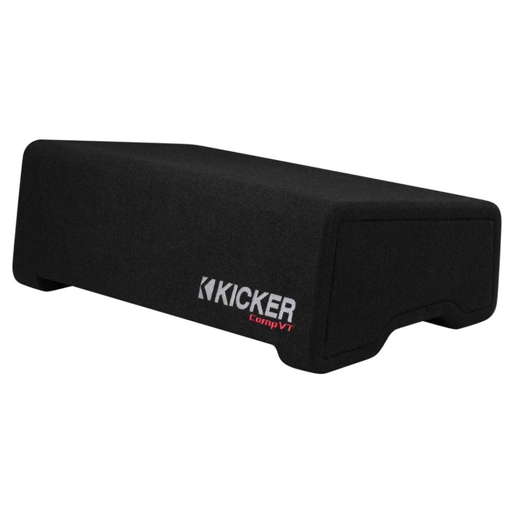 Kicker CompVT CVTDF102, 10-tommers nedovervendt subwooferkasse, 2 ohm