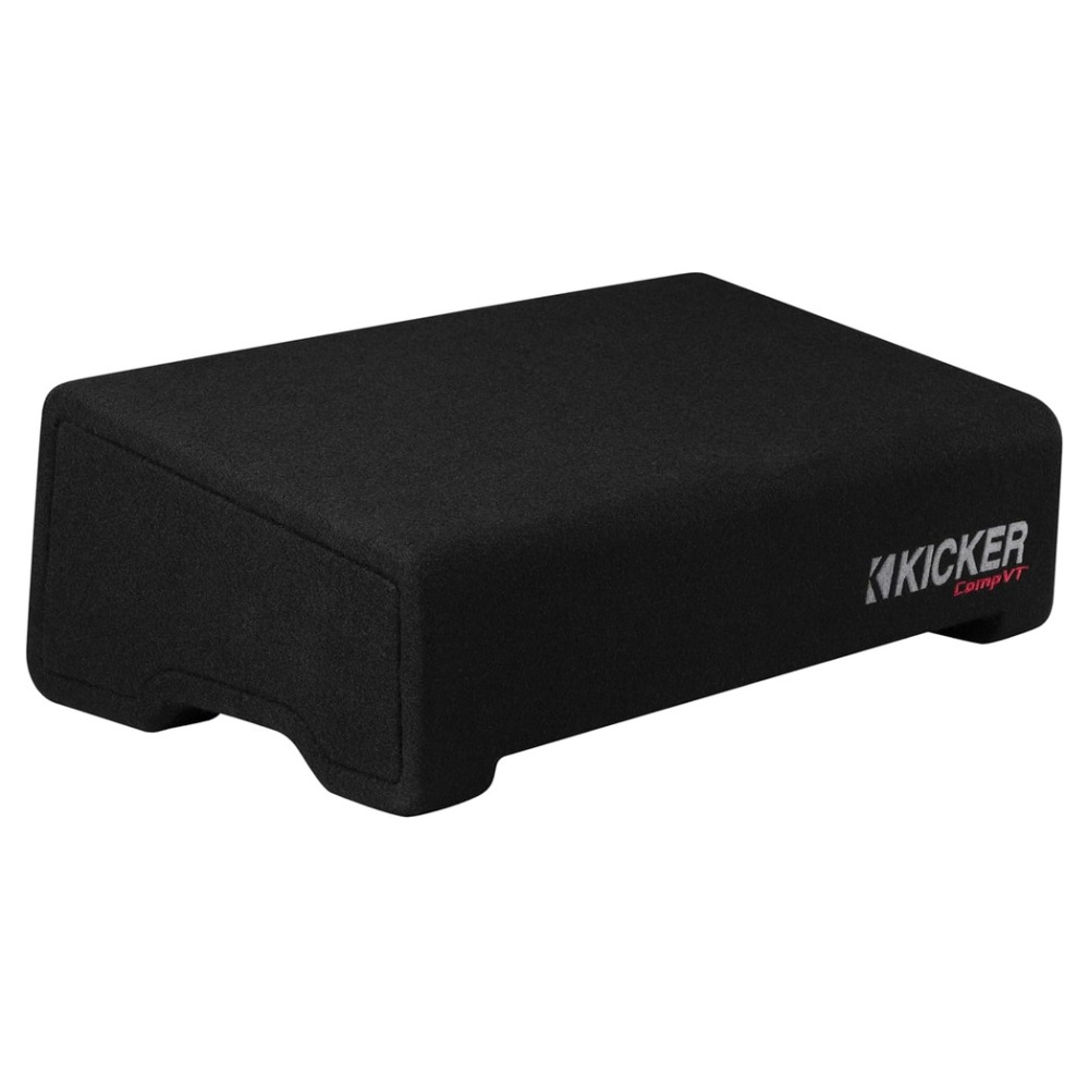 Kicker CompVT CVTDF102, 10-tommers nedovervendt subwooferkasse, 2 ohm