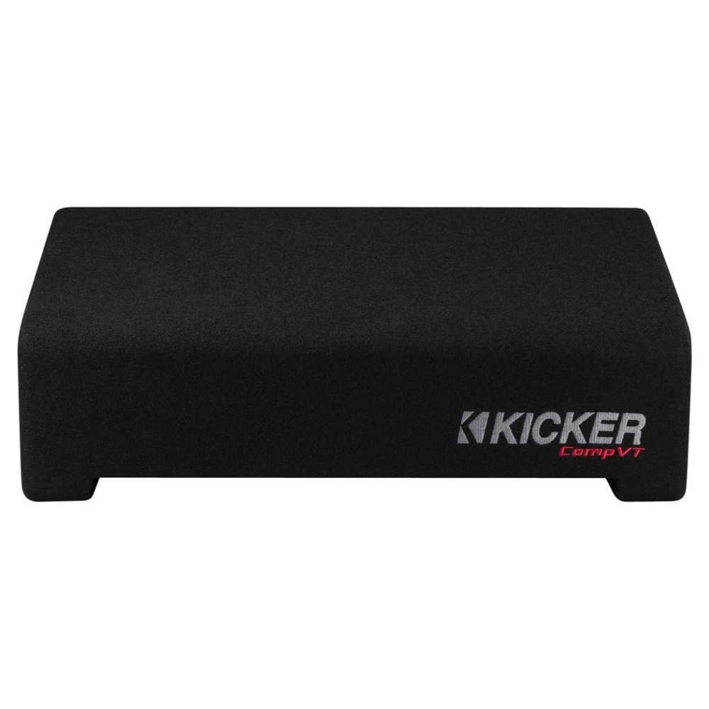 Kicker CompVT CVTDF102, 10-tommers nedovervendt subwooferkasse, 2 ohm