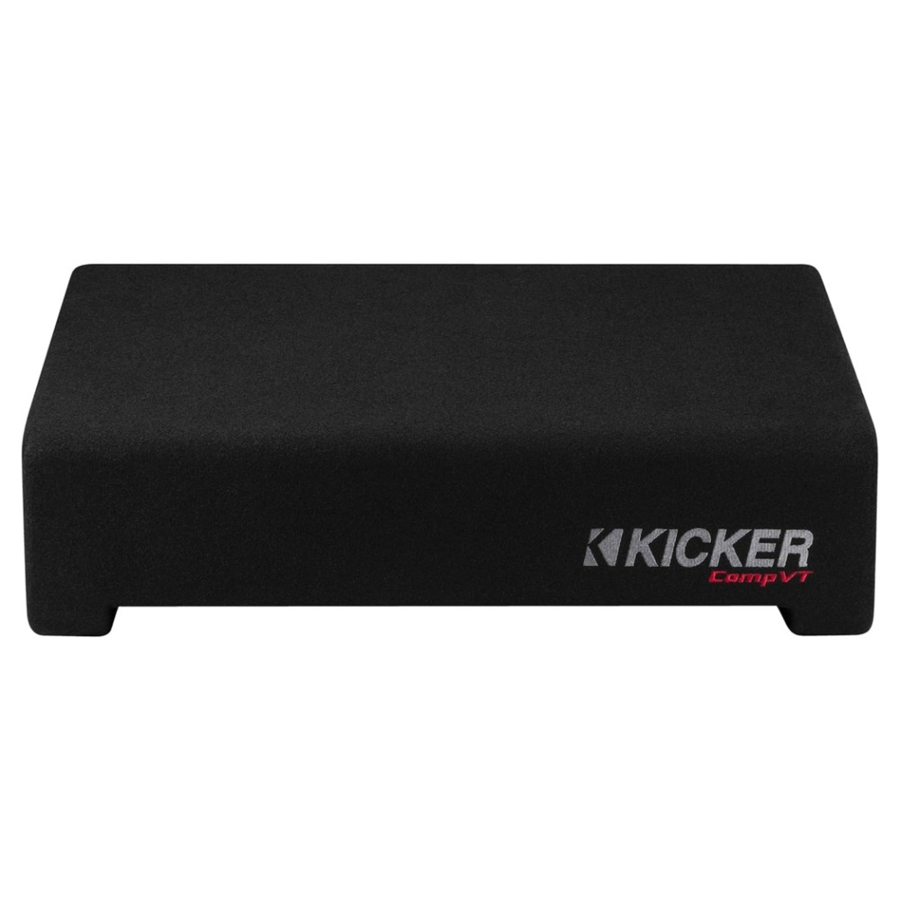 Kicker CompVT CVTDF122, 12-tommers nedovervendt subwooferkasse, 2 ohm