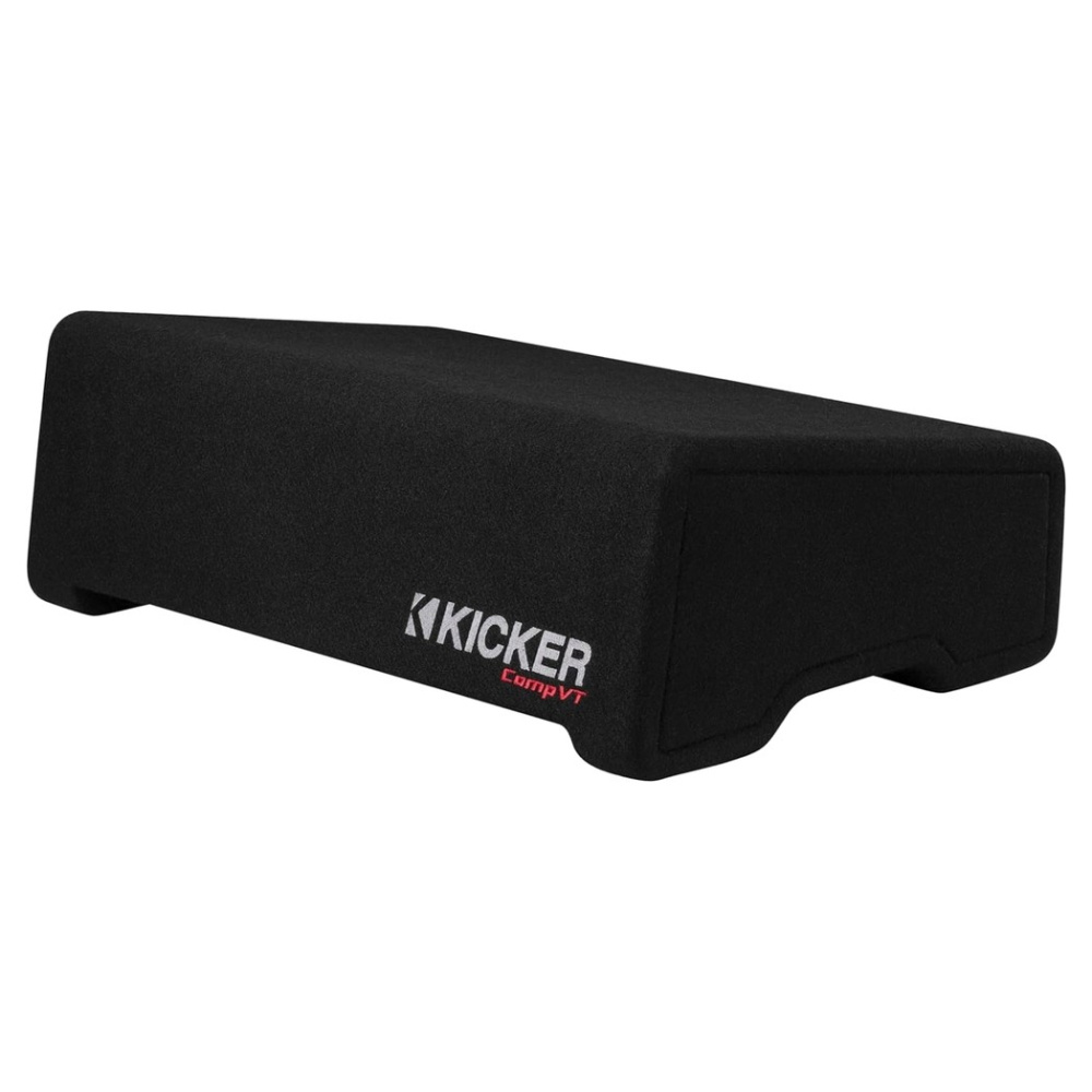 Kicker CompVT CVTDF122, 12-tommers nedovervendt subwooferkasse, 2 ohm