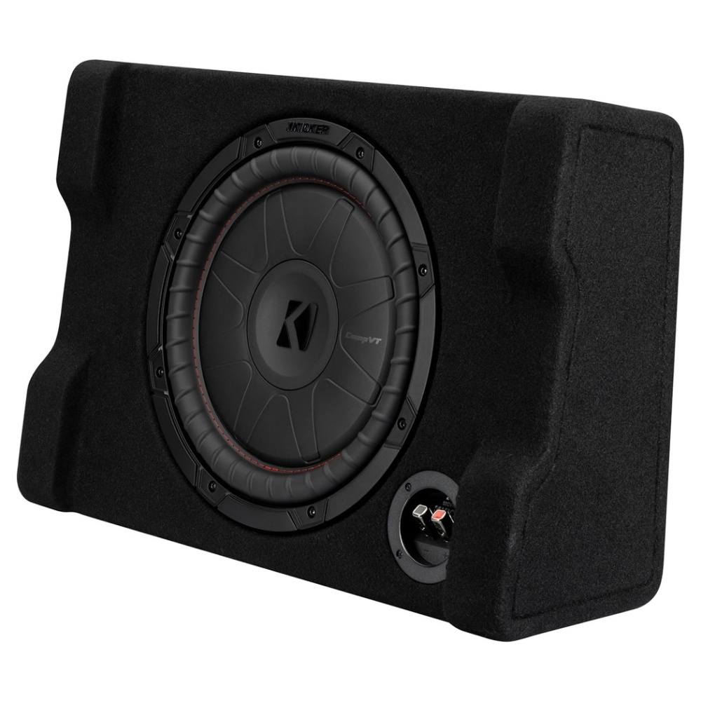 Kicker CompVT CVTDF122, 12-tommers nedovervendt subwooferkasse, 2 ohm