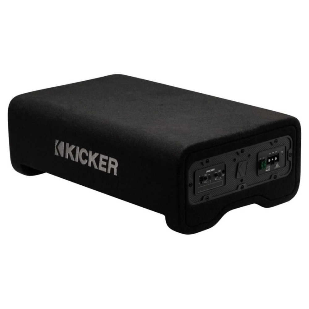Kicker Solo-Baric PL7TDF10, 10 tommers nedovervendt aktiv basskasse