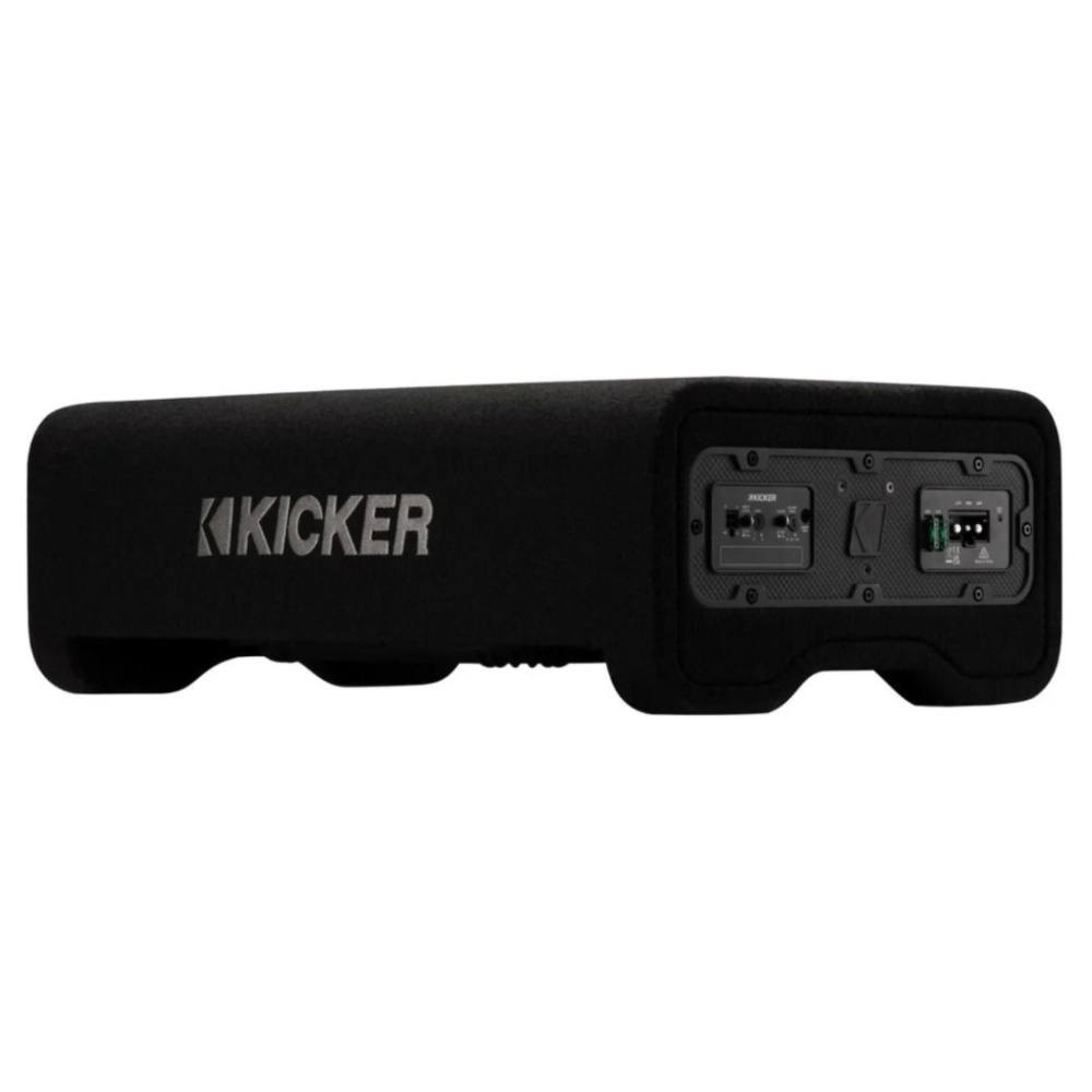 Kicker Solo-Baric PL7TDF10, 10 tommers nedovervendt aktiv basskasse