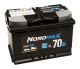 Nordmax AGM-batteri, 70Ah / 12V Nordmax AGM-batteri, 70Ah / 12V