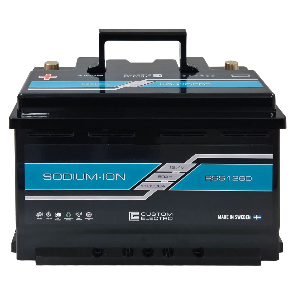 CustomElectro RSS v2 12-60, kraftig 60Ah Sodium-Ion-batteri