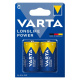 Varta Longlife Power C, alkaliske batterier 2-pack Varta Longlife Power C, alkaliske batterier 2-pack