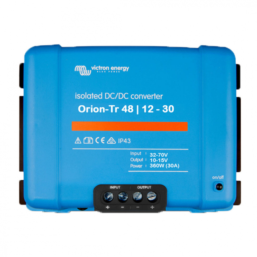 Victron Orion-Tr DC-DC-omformer, 48V inn 12V ut, isolert 30A