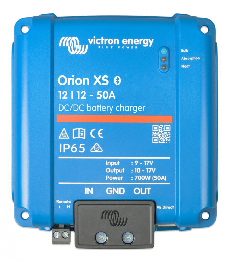 Victron Orion XS DC-DC-lader, 12V inn 12V ut, 50A