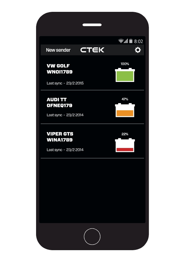 CTEK CTX BATTERY SENSE