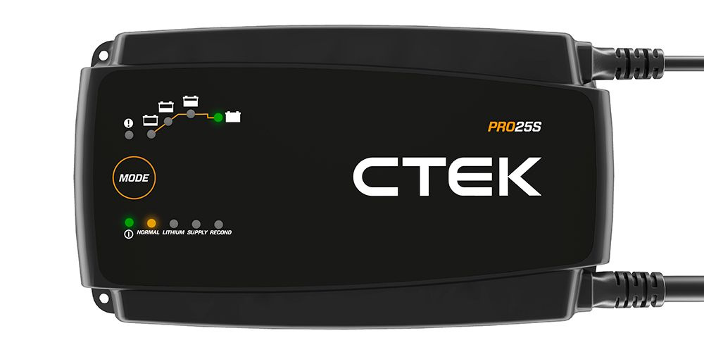 Ctek Pro 25S 25A batterilader