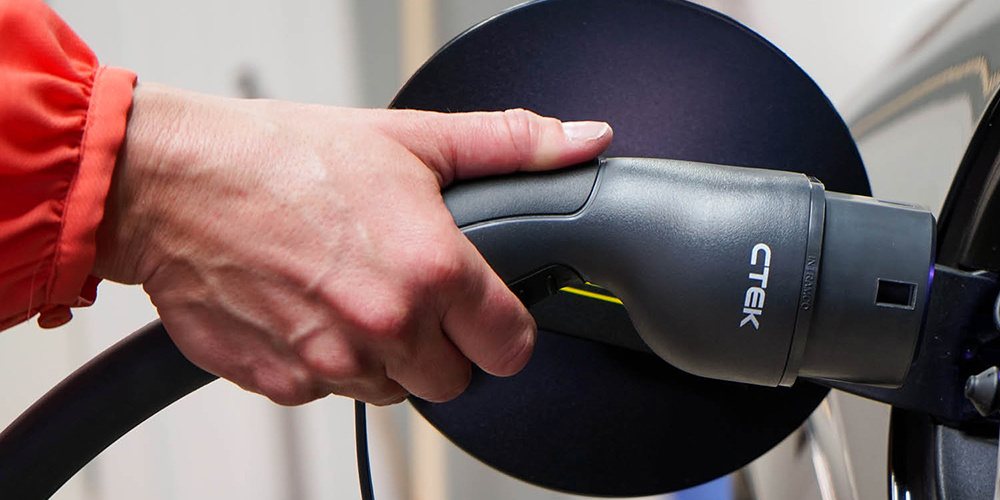 CTEK typ 1 till typ 2 laddkabel till elbil, 32A (7.4 kW)