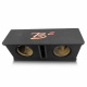 B2 Audio DVPE28 uten basselement, tom 2x8 tommers basskasse B2 Audio DVPE28 uten basselement, tom 2x8 tommers basskasse