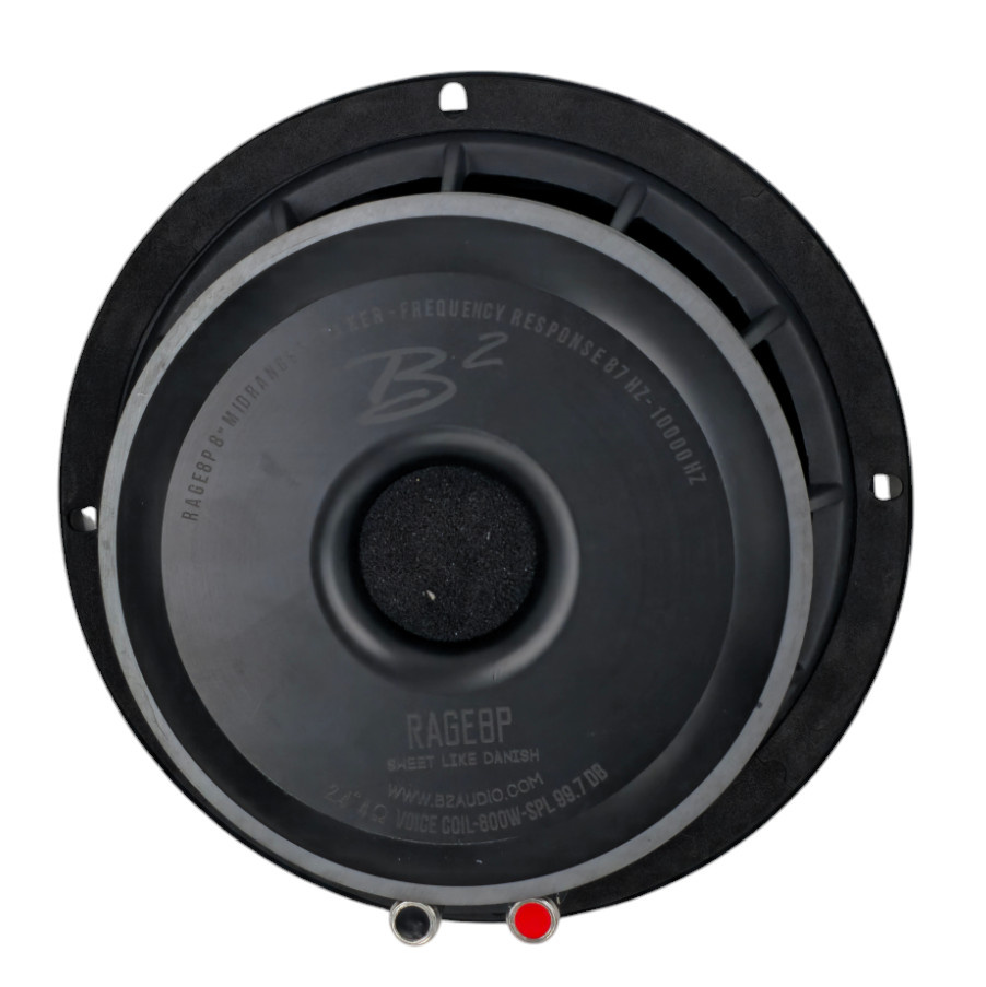 B² audio RAGE8PV3, 8” mellomtonebass