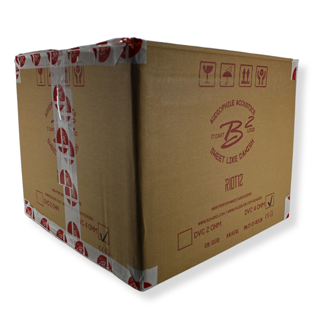 B2 AUDIO RIOT D2 V2, 12tommer 2X2 OHM