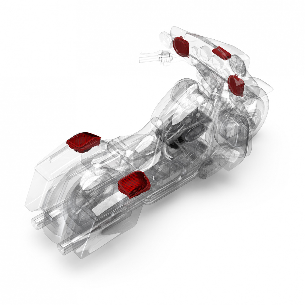 Rockford Fosgate Road Glide & Street Glide Stage 3