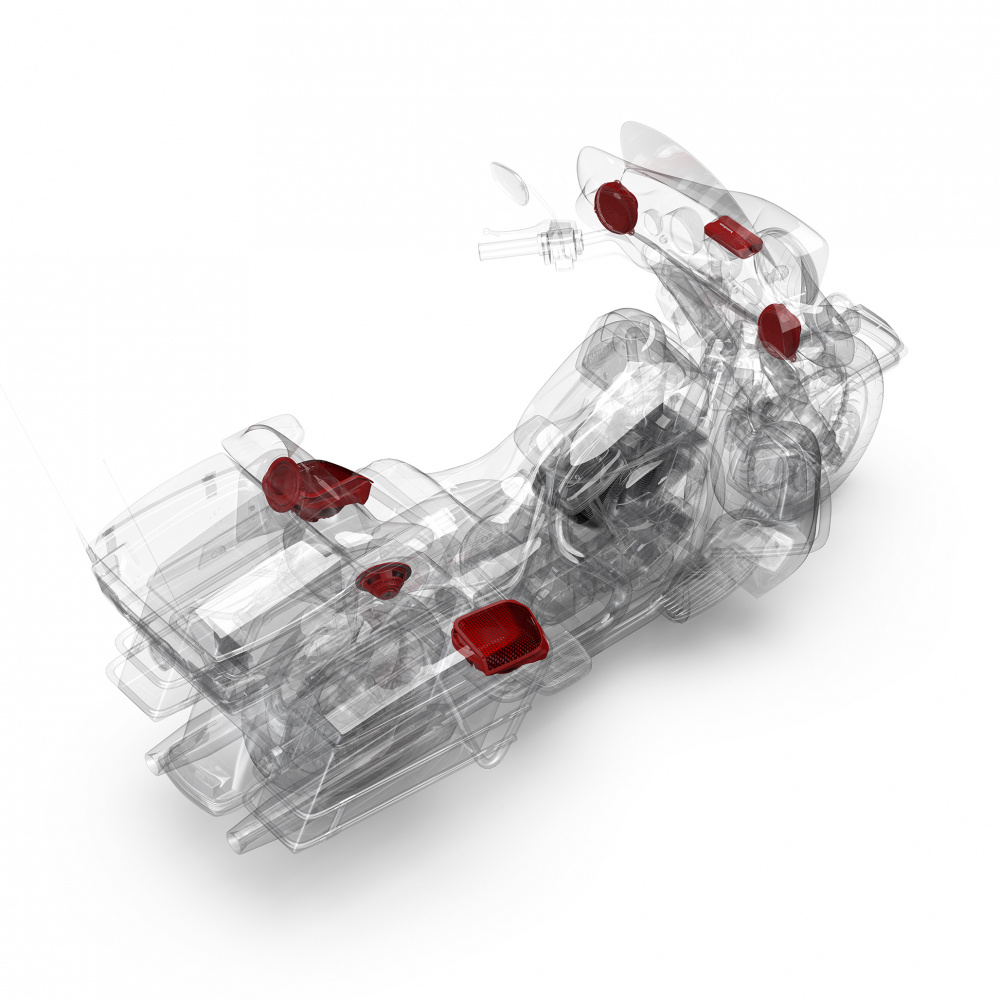 Rockford Fosgate HD14U-Stage 3 Høyttalerpakke