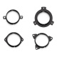 Rockford Fosgate Punch P1V2-3, 3,5-tommers 3-veis koaksialhøyttalere, par Rockford Fosgate Punch P1V2-3, 3,5-tommers 3-veis koaksialhøyttalere, par