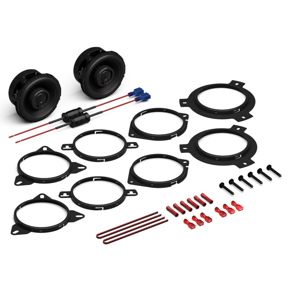 Rockford Fosgate Punch P1V2-3, 3,5-tommers 3-veis koaksialhøyttalere, par