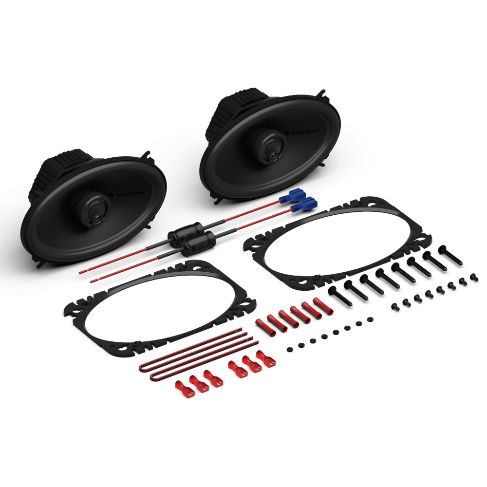 Rockford Fosgate Punch P1V2-46, 4x6 tommer 3-veis koaksialhøyttalere, par