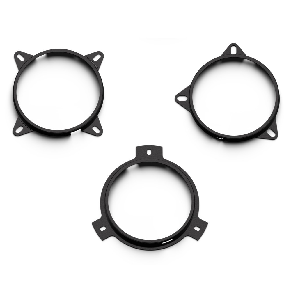 Rockford Fosgate Punch P1V2-4, 4-tommers 3-veis koaksialhøyttalere, par