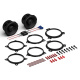 Rockford Fosgate Punch P1V2-4, 4-tommers 3-veis koaksialhøyttalere, par Rockford Fosgate Punch P1V2-4, 4-tommers 3-veis koaksialhøyttalere, par